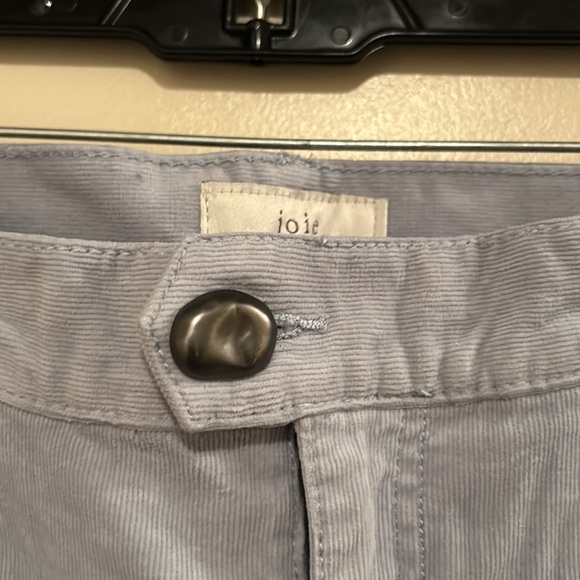 Powder blue corduroy Joie pants - Picture 2 of 5